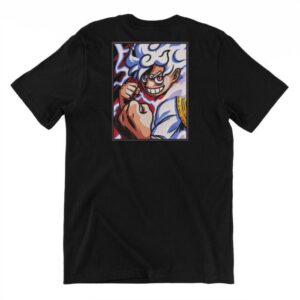 Gear 5 Awakening – Luffy Embroidered Tee